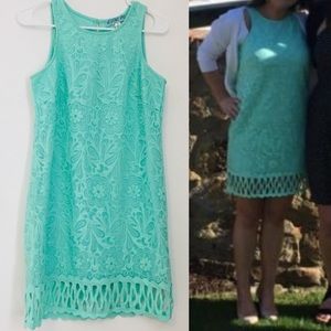 FRANCESCA’S Dina Be Mint Green Sleeveless Dress Size Small